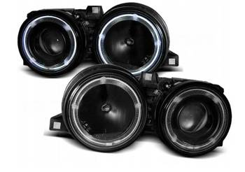 Svetlomety BMW E30 čierny krúžok