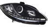 Svetlomety Seat Leon BLACK DAYLIGHT