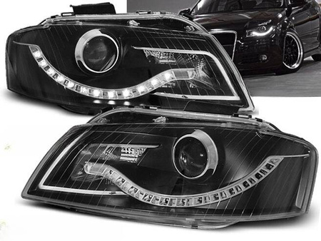 Audi A3 8P BLACK DAYLIGH svetlomety