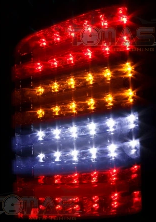 LED zadné svetlá VW T5 TRANSPORTER 03-15 SMOKE