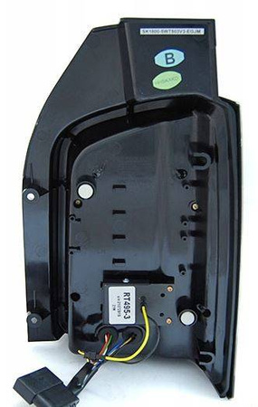 FULL LED ČERNÉ KOUŘOVÉ LED LAMPY pro VW T5 10-15