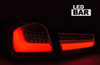 BMW F30 11-15 LED BAR SEQ RED SMOKE čelovky