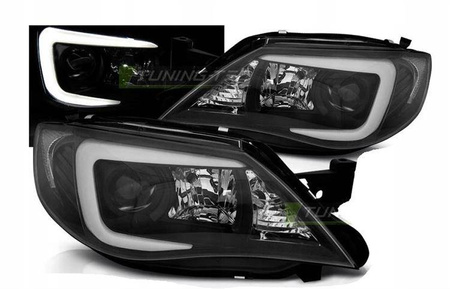 Subaru Impreza III gh 07-12 trubice čierne led svetlá
