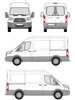 Strešný nosič batožiny Ford Transit L2H2