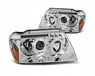 Chrysler Jeep Grand Cherokee chrómové svetlá