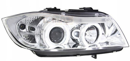 Svetlomety BMW E90/E91 CHROM RINGI
