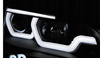 Svetlomety BMW X5 E70 07-13 DRL BLACK 3D