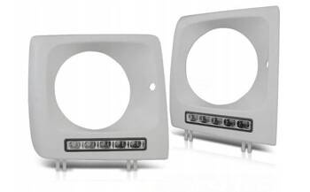 Rámy predných svetiel DRL pre Mercedes W463 01-12