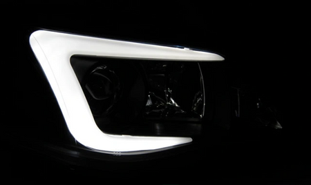 Subaru Impreza Iii Gh 07-12 rúrka čierna Xenónové svetlá