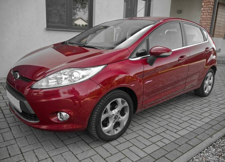 Bočné lišty na okná Ford Fiesta 7 2009-2017