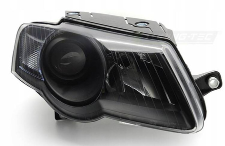 Čierne predné svetlá pre VW PASSAT B6 3C 05-10