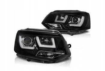 Svetlomety Svetlomety VW T5 10-15 BLACK LED DR