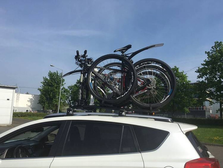 Nosič na bicykel Aguri Marathon strieborný