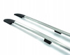 Lišty na strešný nosič pre OPEL COMBO 2018- KRÁTKE | CHROME