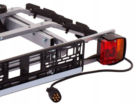 Nosič bicyklov pre 3 bicykle na závesný nosič Titan Amos 7PIN