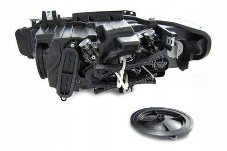 Svetlomety BMW F30 F31 Angel Eyes LED čierne