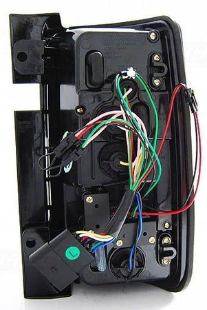 LED svetlá Vw Caddy 03-14 čierna led bar