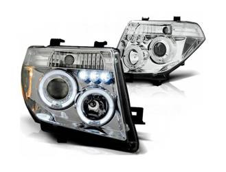 Svietidlá Nissan Navara D40 Pathfinder 05- Krúžky chróm