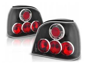 Zadné svetlá Vw Golf 3 Iii 91-97 Black Lexus Style