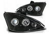 Svetlomety Ford Focus I BLACK RING