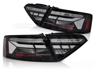 Čierne LED BAR lampy pre AUDI A5 11-16 LIFT