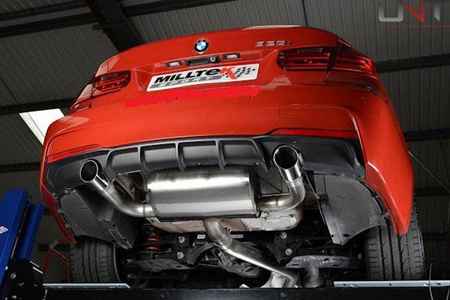 T DIFFUSER. BMW F30 M-PERMORMANCE SINGLE DUO