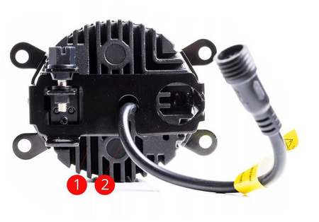 Okrúhle denné svetlá Led Drl