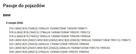 BMW E36 Coupe 90-99 R-w Bar Led svetlá