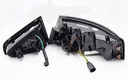 Červeno-dymové LED žiarovky pre AUDI A5 11-16 LIFT