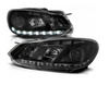 VW Golf VI BLACK DAYLIGHT svetlomety