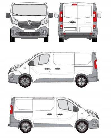 Strešný nosič Fiat Talento L