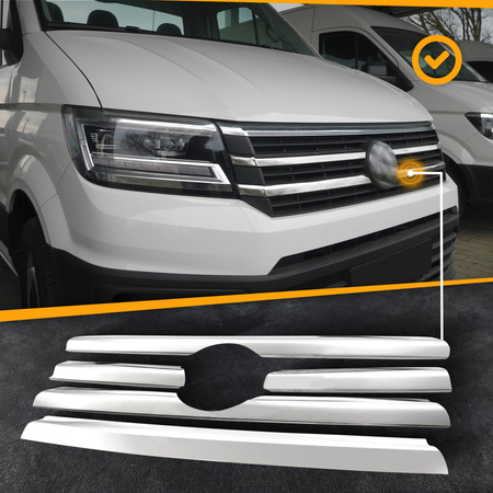Mriežkové lišty GRILL VW Crafter 2007-2010