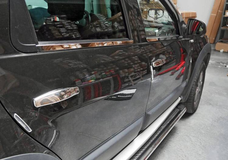 Bočné okenné lišty Dacia Duster 2010-2017