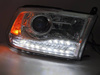 Dodge Ram 09-18 CHROME svetlomety