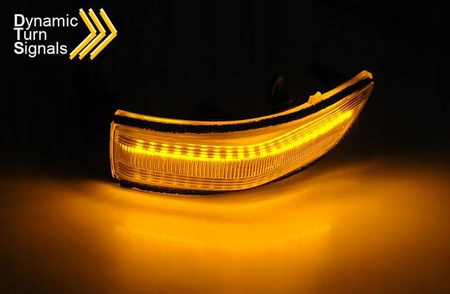 Subaru Forester Legancy Dynamické blikanie zrkadiel