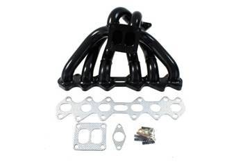 Výfukové potrubie Toyota Supra 2JZ-GTE T38 93-98 čierna oceľ