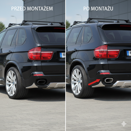 KONCOVKA VÝFUKU BMW X5 E70, 2 KS 1 KPL