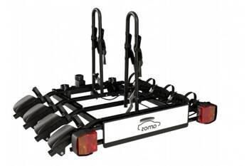 TYTAN AMOS 4 PLUS (7 pin) ČIERNA platforma na bicykel s háčikom