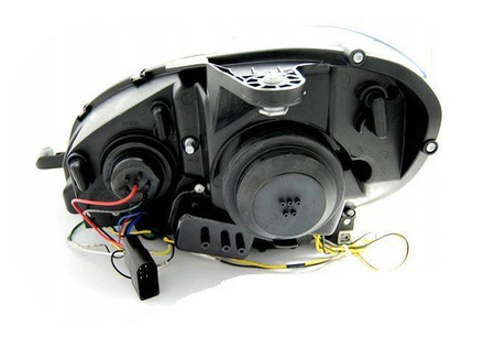 Svetlomety Mercedes C W204 11-14 BLACK TUBE LI