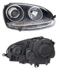 Svetlomety VW Golf 5 V GTI vzhľad BLACK