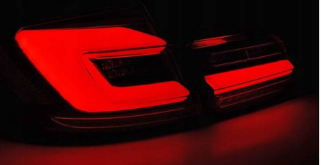 LED TYČOVÉ DYMOVÉ ČIERNA ZADNÉ SVETLÁ pre BMW F10 10-16