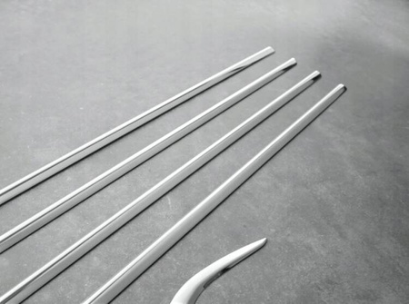 Lišty na bočné okná Citroen C-Elysee 2012+