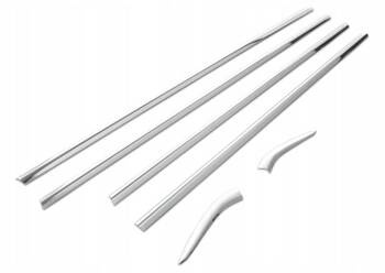 Lišty na bočné okná Citroen C-Elysee 2012+