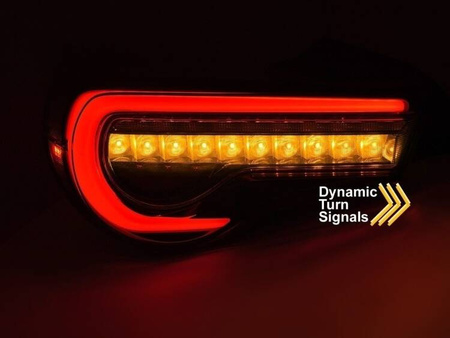 Dymové LED zadné svetlá pre Toyotu GT86 12-21