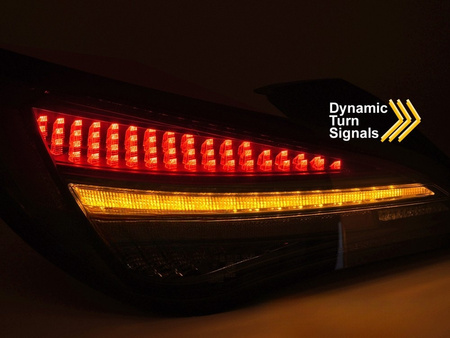 Zadné svetlá pre Mercedes CLA C117 čierny dym LED