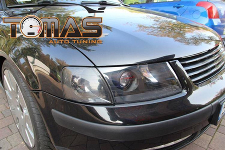 Svetlomety Vw Passat B5 96-00 DEPO čierne šošovky