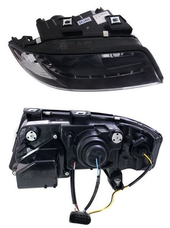 Audi A6 svetlomety BLACK DAYLIGHT