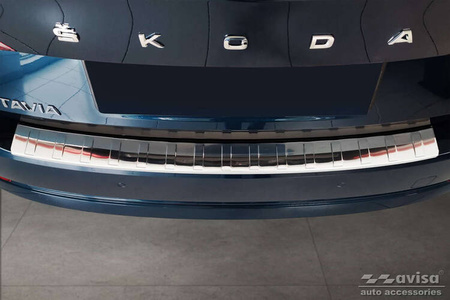 Kryt zadného nárazníka pre Škoda Octavia 4 Liftback (oceľ)