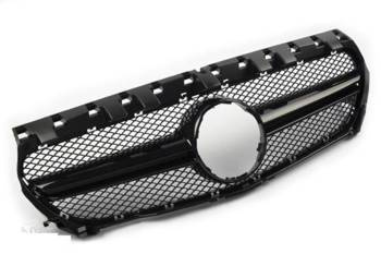 MRIEŽKA MERCEDES C117 CLA 13-19 AMG OPTIK LESKLÁ BLK