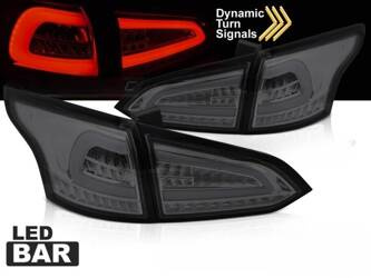 LED svetlá pre Ford Focus MK 3 SW 11-18 Smoke